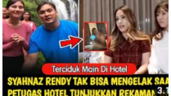 Cek Fakta: Heboh Pegawai Hotel Berikan Bukti Dugaan Perselingkuhan Rendy Kjaernett dan Syahnaz Sadiqah?