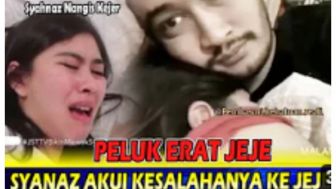 Sambil Menangis Syahnaz Sadiqah Meminta Maaf kepada Jeje Govinda Soal Dugaan Perselingkuhannya dengan Rendy Kjaernett? Cek Fakta Selengkapnya!