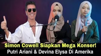 Cek Fakta: Simon Cowell Siapkan Mega Konser Putri Ariani dan Devina Elysa di Amerika?