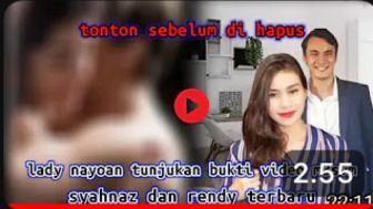 CEK FAKTA: Lady Nayoan Tunjukan Video Syur Terbaru Syahnaz Sadiqah dengan Rendy Kjaerneet di Hotel