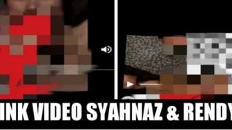 Link Video Syur Syahnaz dengan Rendy Viral di Twitter, Benarkah? Cek Faktanya Disini