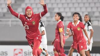 Bantai Timor Leste, Timnas U-19 Wanita Indonesia Cetak Skor 7-0