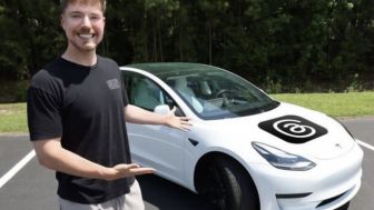Viral Mr. Beast Giveaway Tesla untuk Followers di Threads, Diundi Acak dalam Waktu 48 Jam!