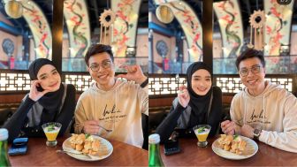 Bikin Netizen Khawatir, Inara Rusli Foto Makan Sepiring Berdua dengan Dokter Richard Lee