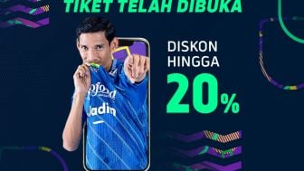 WOW! Diskon 20 Persen Tiket Persib vs Dewa United, Jadi Segini Harganya!