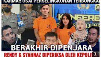 Syahnaz Sadiqah dan Rendy Kjaernett Diperiksa Polisi Usai Farhat Abbas Beri Laporan? Cek Fakta Selengkapnya!