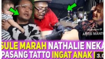 Setelah Lepas Hijab, Nathalie Holscher Bikin Tato Baru hingga DItegur Sule? Cek Fakta Selengkapnya