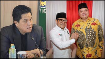 Antara Airlangga, Cak Imin dan Erick Thohir, Siapa yang Berpeluang Lebih Besar Dampingi Prabowo? Berikut Analisis dari Rocky Gerung