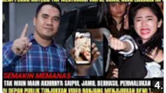 Cek Fakta: Dewi Persik Ngamuk Histeris saat King Saipul Jamil Mempermalukannya di Depan Umum?