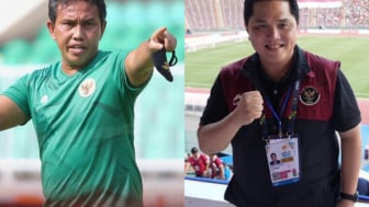 Coach Bima Sakti Tinggalkan Kursi Pelatih Timnas U-17? Begini Kata Erick Thohir