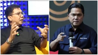 Akibat Ulah Supporter, Bung Towel Kritik Erick Thohir: Tanpa Regulasi, Pernyataan Ketua Umum Hanyalah Gimik