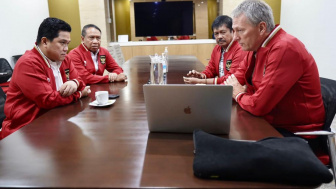 Frank Wormuth Diskusi tentang Timnas U-17 dengan Erick Thohir dan Indra Sjafri, namun Tak Libatkan Bima Sakti, Ini Dia Alasannya