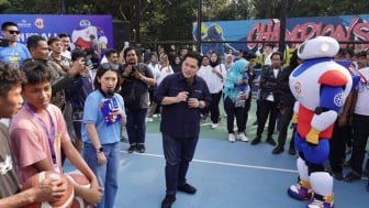 Breaking News! Erick Thohir Bersama Warga Bandung Sambut FIBA Basketball World Cup 2023