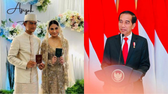 Pratama Arhan dan Azizah Salsha Menikah, Jokowi Ucapkan Selamat serta Doakan Begini