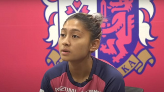 Pemain Timnas Indonesia Zahra Muzdalifah Curhat Tak Ada Liga Sepakbola Putri di Tanah Air