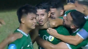 Gol Perdana Esteban Vizcarra bagi PSS Terpilih Jadi Goal of The Week BRI Liga 1, Kalahkan Gali Freitas dan Murilo Mendez