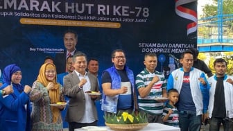 Peringati HUT RI, KNPI Jabar Bahas Isu Stunting dan Aksi Bersih-Bersih Sungai