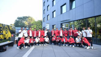 Timnas Indonesia U-17 Akan Lakukan Uji Tanding Lawan Eintracht Frankfurt U-19