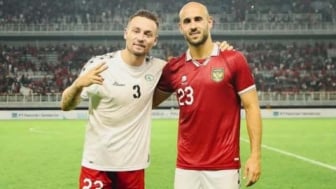 Gelandang Persib Bandung Marc Klok Dukung Palestina Merdeka, 'Sahabat Mohammed Rashid'