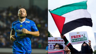 Pemain Persib Bandung Marc Klok, Nyatakan Dukungan bagi Palestina