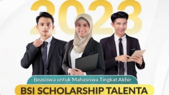 Kabar Baik bagi Mahasiswa, Beasiswa BSI Scholarship Talenta 2023 Dibuka! Ini Syarat Daftarnya!