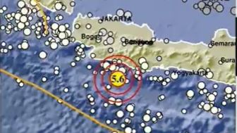 BREAKING NEWS: Terjadi Gempa 5.6 Magnitudo di Kabupaten Garut, Guncangan Terasa Sampai Bandung