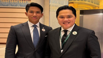 Erick Thohir Unggah Foto Bersama Pangeran Brunei, Warganet Ribut Soal Tetap di PSSI atau Jadi Cawapres