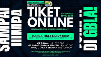 Persib Bandung 'Ngolo' Bobotoh, Kasih Harga Miring Tiket Versus PSS Sleman, Berikut Daftar Harganya!