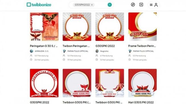 Peringatan G30S PKI, Berikut Link Twibbon Dan Cara Membuatnya! Siap ...