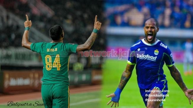 Jadwal Live Streaming Persib vs Persebaya: Ini Beda Kelas Striker David da Silva dan Silvio Junior meski Sama-Sama dari Brasil