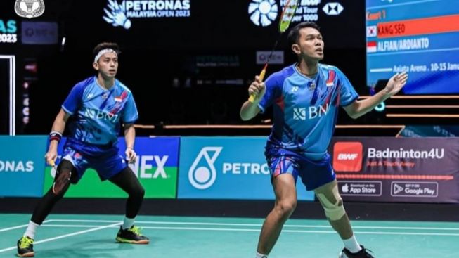 Berhasil Menjadi Nomor Satu Dunia, Fajar Alfian dan Muhammad Rian Ardianto Mengalahkan Liang Wei Keng dan Wang Chang di Malaysia Open 2023