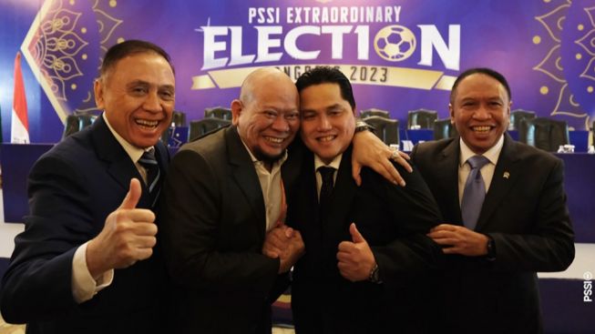 Erick Thohir Resmi Jadi Ketua Umum PSSI 2023/2027,  Menang Telak dalam Pemungutan Suara