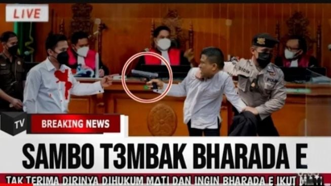 CEK FAKTA: Nekat, Sambo Tembak Bharada E, Benarkah?