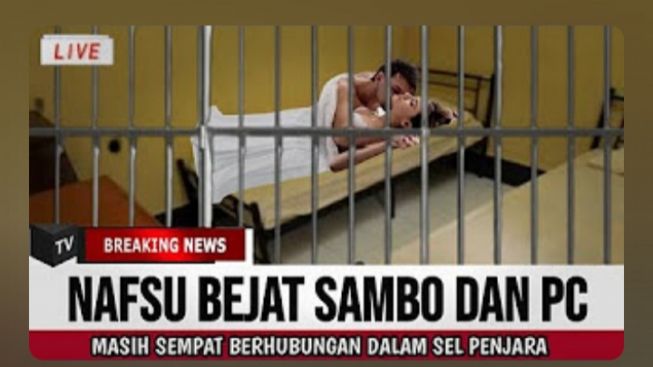 Cek Fakta: Ferdy Sambo dan Putri Candrawati Lakukan Hubungan Badan di Penjara, Simak Kebenarannya Berikut Ini