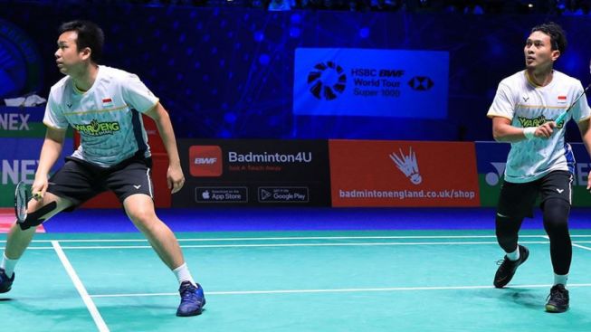 Dokter PBSI Ungkap Kondisi Ahsan usai Laga Final All England, dr Grace: Ada Bengkak di Lutut Kiri