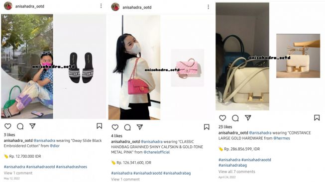 Anak Sekda Riau SF Hariyanto Pamer Tas dan Sepatu Mewah, Ini Daftar Harganya!