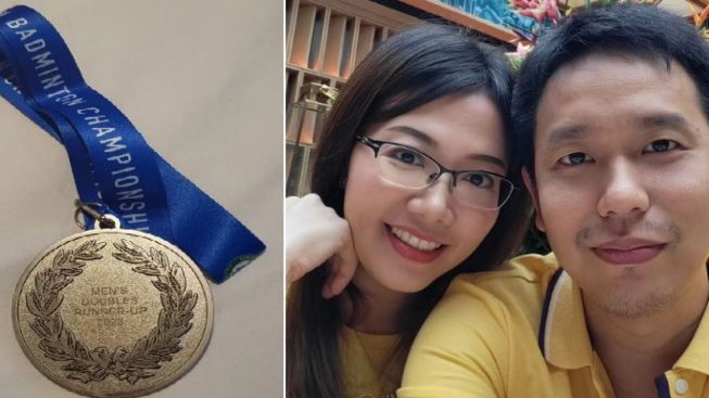 Romantis! Hendra Setiawan Persembahkan Medali All England untuk Istrinya