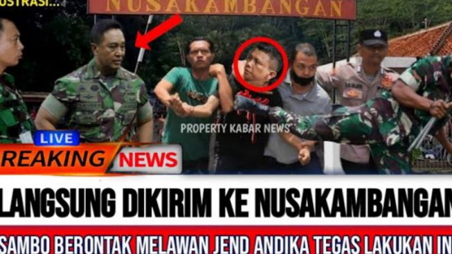 CEK FAKTA: Baru Tiba di Nusakambangan, Ferdy Sambo Berontak Tak Mau Dieksekusi, Benarkah?