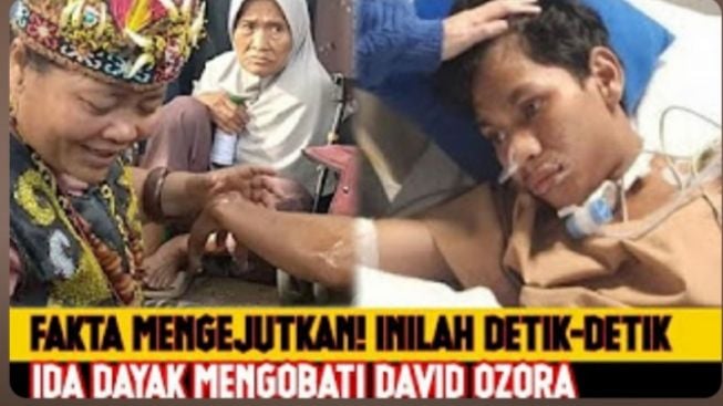 Cek Fakta: Akhirnya David Sembuh Gegara Dibantu Ida Dayak? Begini Penjelasannya