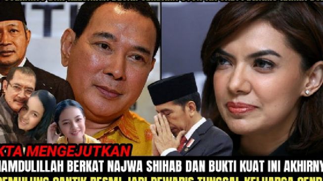 CEK FAKTA: Jokowi Menangis Saksikan Keluarga Cendana Akui Tia Pemulung Cantik jadi Keturunannya