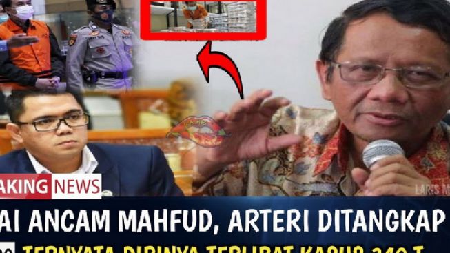 CEK FAKTA: Heboh, Arteria Dahlan Dipecat Buntut Ancam Mahfud MD saat Debat hingga Jokowi Turun Tangan?