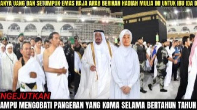 CEK FAKTA: Ida Dayak Naik Haji Didampingi Raja Arab Saudi, Usai Sembuhkan Penyakit Pangeran?