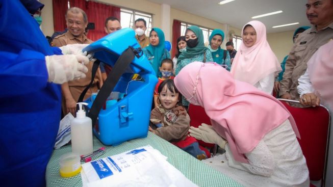 Kota Bandung Targetkan 180.075 Balita Dapat Imunisasi Polio Gratis