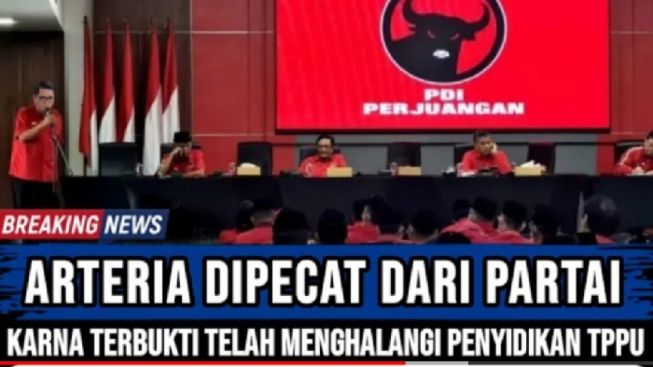 CEK FAKTA: Arteria Dahlan Dipecat Dari Partai! Benarkah Terbukti Ancam Mahfud MD?