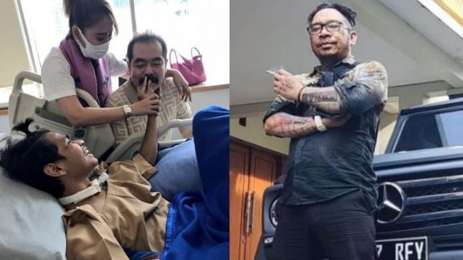 Kumis Suami Inul Daratista Bikin David Ozora Tersenyum Bahagia, Warganet Gemas: Aku Juga Mau Cubit