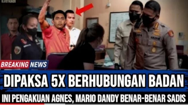 CEK FAKTA: Agnes Gracia 5 Kali Dipaksa Layani Mario Dandy