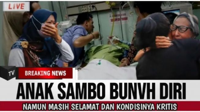 CEK FAKTA: Anak Ferdy Sambo Lakukan Percobaan Bunuh Diri?