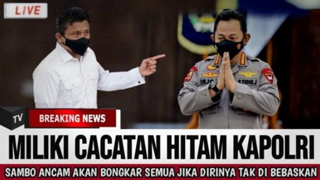 CEK FAKTA: Demi Bebas, Ferdy Sambo Siap Bongkar Semuanya hingga Kapolri Ketakutan?