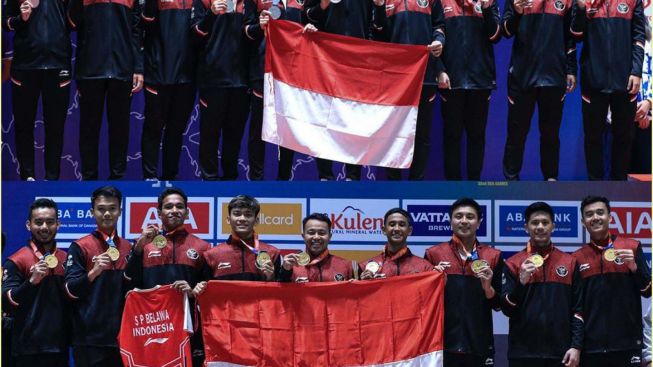 Hore! Indonesia Juara Umum Bulu Tangkis SEA Games 2023, Netizen Olok-olok Kamboja