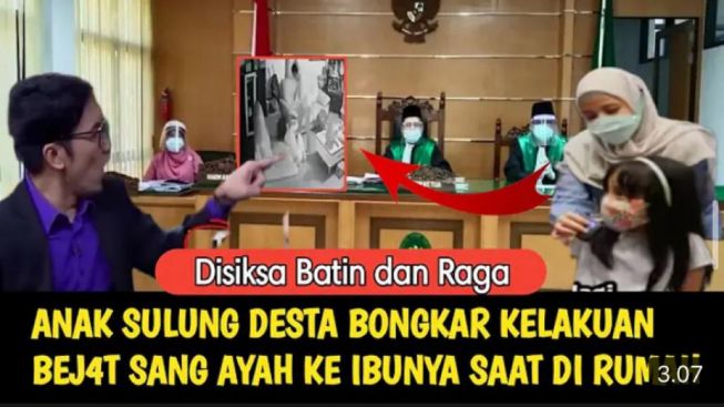 Cek Fakta: Disiksa Batin dan Raga, Putri Sulung Natasha Rizky Bongkar Kelakuan Bejat Desta